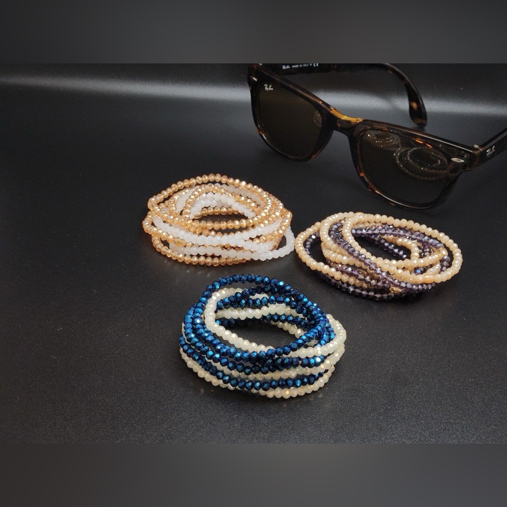 Bracelets sets of 4 and wholesale available